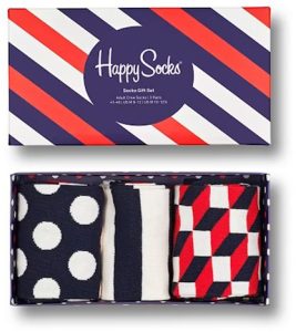 Estuche de 3 pares marineros Happy Socks