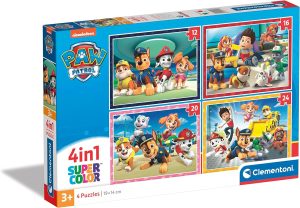 Puzzle 4 en 1 Paw Patrol